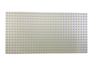 16x32 LEGO® Baseplate, 3857 Part LEGO® White Very Good