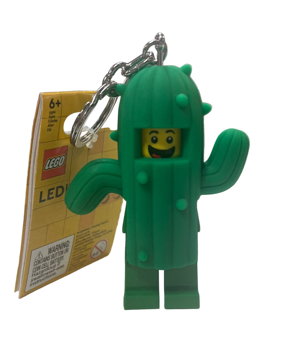LEGO Cactus Boy Keychain LED Light 3 United Brick Co