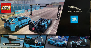 Formula E Panasonic Jaguar Racing GEN2 Car & Jaguar I-PACE eTROPHY, 76898-1 Building Kit LEGO®   