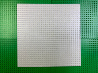32x32 LEGO® Baseplate, Part# 3811 Part LEGO® Very Good - White
