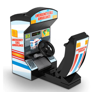 Emergency Call Ambulance Racing Arcade Game Building Kit B3 Customs