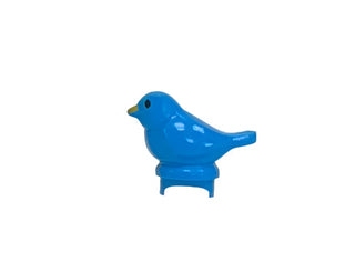 Bird Small with Black Eyes, 41835pb01 LEGO® Animals LEGO® Dark Azure