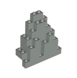 Rock Panel 3 x 8 x 7 Triangular (LURP) Part# 6083 Part LEGO® Light Gray 1 Part