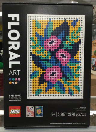 Floral Art, 31207 Building Kit LEGO®