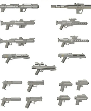 Trooper Metallic Blaster Pack Custom, Accessory BigKidBrix