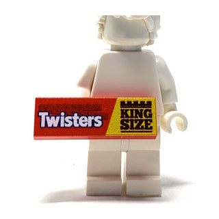 Twisters Candy (King Size) - Custom Printed 1x3 Tile made using LEGO part - B3 Customs Custom Parts B3 Customs