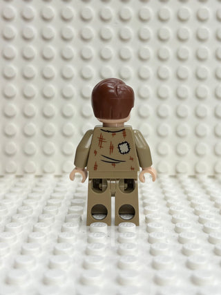 Professor Remus Lupin - Dark Tan Suit, Tattered, hp367 Minifigure LEGO®