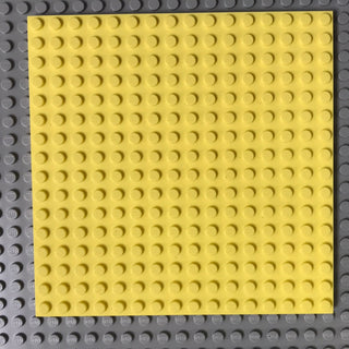 16x16 LEGO® Plate, 91405 Part LEGO® Bright Light Yellow 1 Part