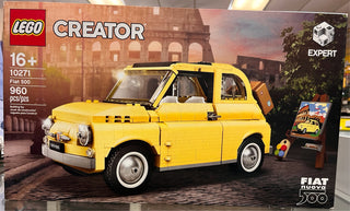 Fiat 500 {Bright Light Yellow Edition}, 10271-1 Building Kit LEGO®   