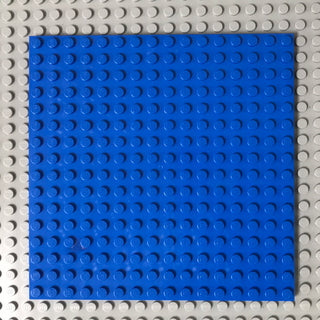 16x16 LEGO® Plate, 91405 Part LEGO® Blue 1 Part