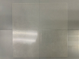48x48 LEGO® Baseplate, 4186 Part LEGO® Trans-Clear Very Good