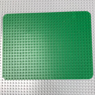 24 x 32 Lego® Baseplate with Rounded Corners Green 10b Part LEGO® Very Good