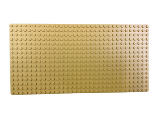 16x32 LEGO® Baseplate, 3857 Part LEGO® Tan Very Good