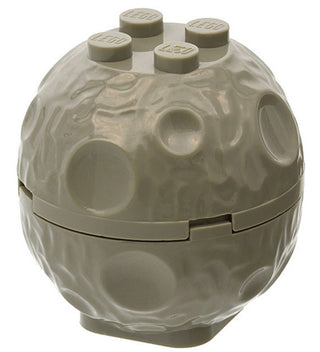 Rock 4x4 Arctic Globe Part# 30342c01 Part LEGO® Dark Gray