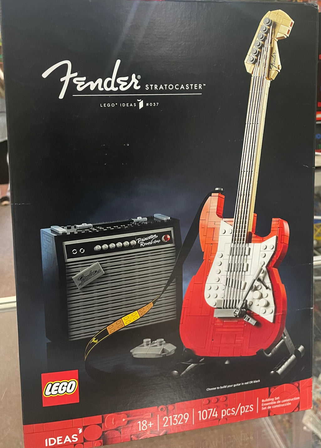 Ideas Fender Stratocaster 21329 Guitar and Amplifier set - NEW sealed high quality box