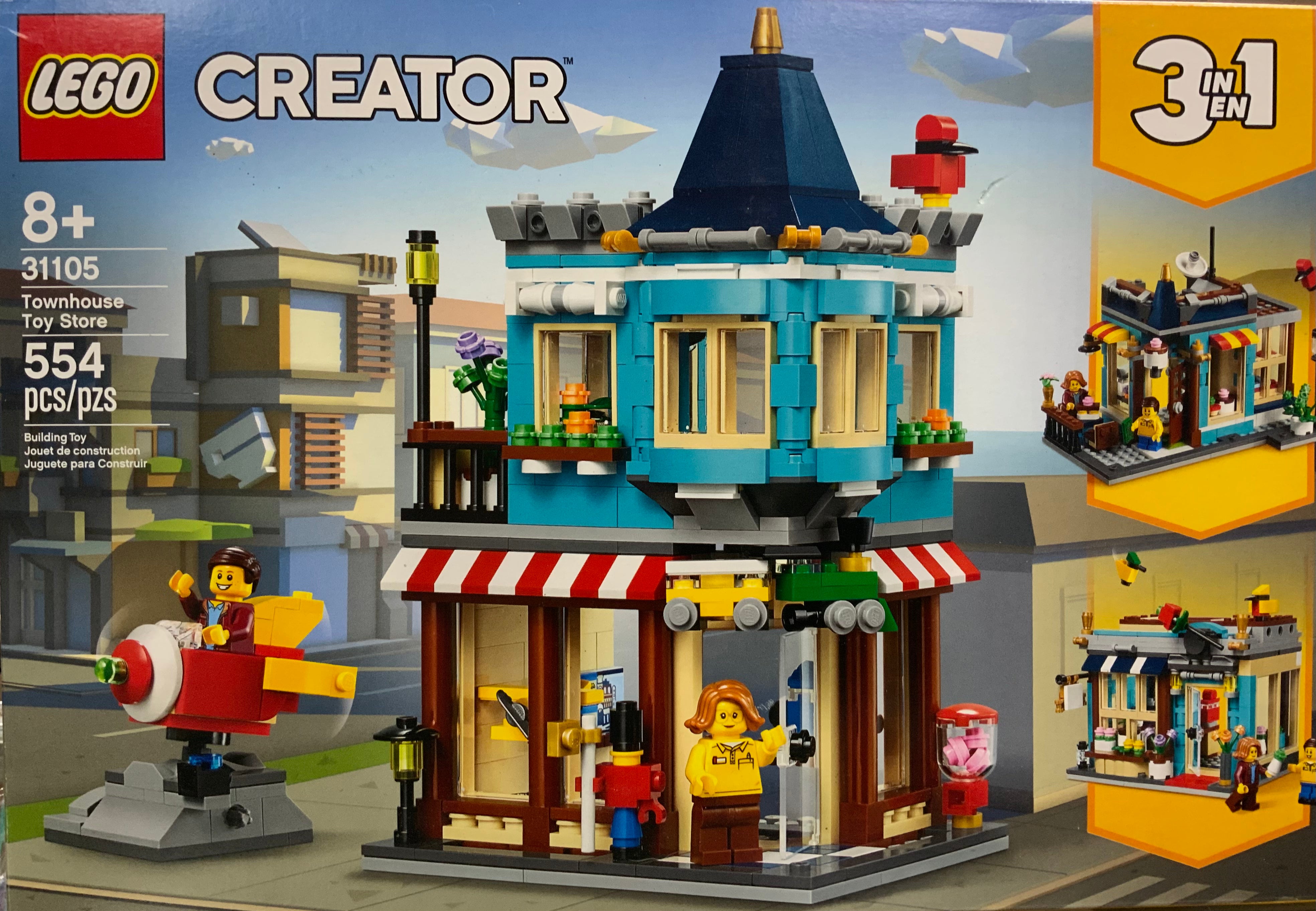 Lego townhouse toy store 31105 hot sale