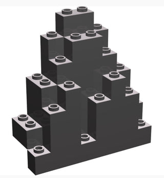Rock Panel 3 x 8 x 7 Triangular (LURP) Part# 6083 Part LEGO®   