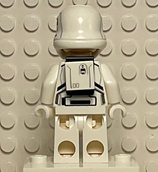 First Order Heavy Assault Stormtrooper, sw0722 (Ammo Pouch Print, Rounded Mouth Pattern, Backpack) Minifigure LEGO®