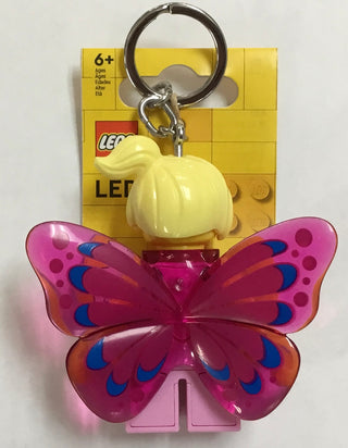 LEGO® Butterfly Girl Keychain LED Light 3” Keychain LEGO®