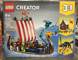 Viking Ship and the Midgard Serpent, 31132 Building Kit LEGO®   