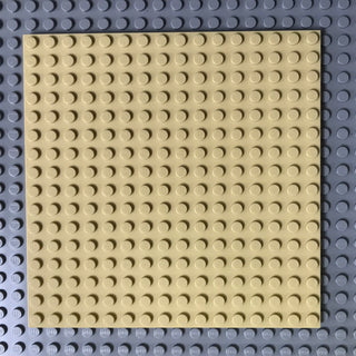 16x16 LEGO® Plate, 91405 Part LEGO® Tan 1 Part