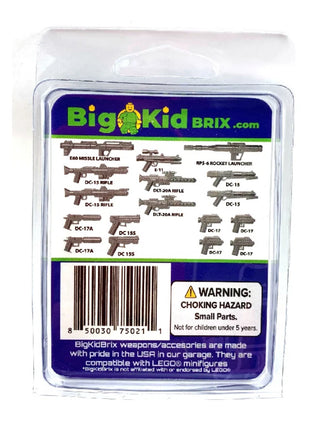Trooper Metallic Blaster Pack Custom, Accessory BigKidBrix