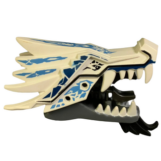 LEGO® Ninjago® Dragon Head Part LEGO® Ultra Dragon (Ice)