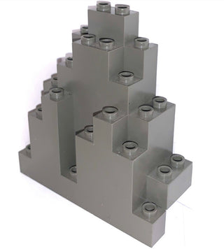Rock Panel 3 x 8 x 7 Triangular (LURP) Part# 6083 Part LEGO® Dark Gray 1 Part