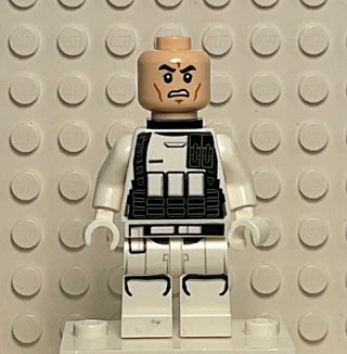 First Order Heavy Assault Stormtrooper, sw0722 (Ammo Pouch Print, Rounded Mouth Pattern, Backpack) Minifigure LEGO®