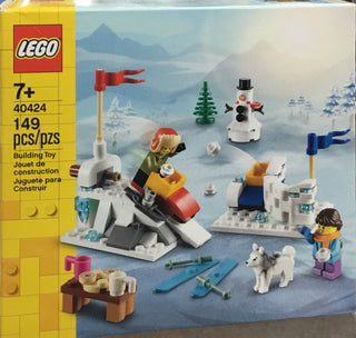 Winter Snowball Fight 40424 Building Kit LEGO®