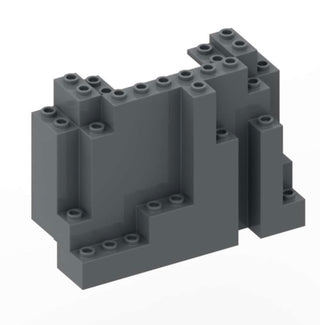 Rock Panel 4 x 10 x 6 Rectangular (BURP) PART # 6082 Part LEGO®
