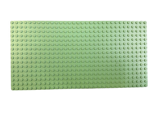 16x32 LEGO® Baseplate, 3857 Part LEGO® Light Green Very Good