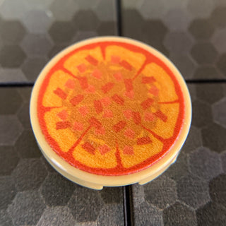 Ham & Bacon Pizza Pie - Custom (2x2 Round Tile) Custom Parts B3 Customs
