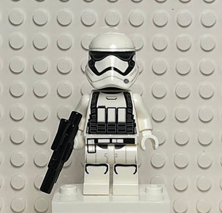 First Order Heavy Assault Stormtrooper, sw0842 (Rounded Mouth Pattern, Backpack) Minifigure LEGO® Like New