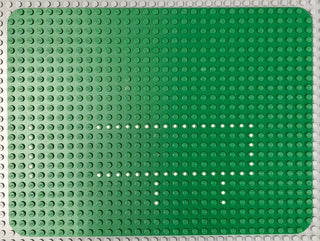 24 x 32 Baseplate with Set 363/555 Dot Pattern Green 10p01 Part LEGO®   
