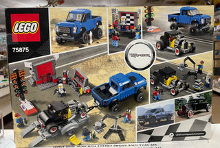 Ford F-150 Raptor & Ford Model A Hot Rod, 75875 Building Kit LEGO®