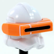 RP2 Orange Macrobinoculars- CAC Custom Headgear Accessory Clone Army Customs White
