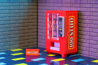100 Stud - B3 Customs® Candy Vending Machine Building Kit B3 Customs