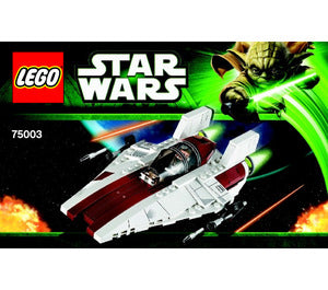 75003 - A-wing Starfighter - INSTRUCTIONS ONLY Instructions LEGO®
