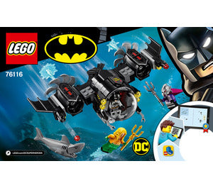76116-Batman Batsub and the Underwater Clash - INSTRUCTIONS ONLY Instructions LEGO®