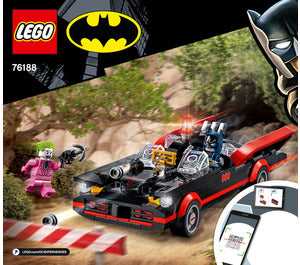 76188-Batman Classic TV Series Batmobile - INSTRUCTIONS ONLY Instructions LEGO®