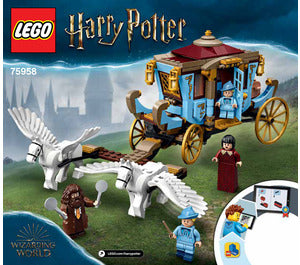 75958-Beauxbatons' Carriage: Arrival at Hogwarts - INSTRUCTIONS ONLY Instructions LEGO®