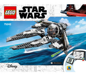 75242-Black Ace TIE Interceptor - INSTRUCTIONS ONLY Instructions LEGO®