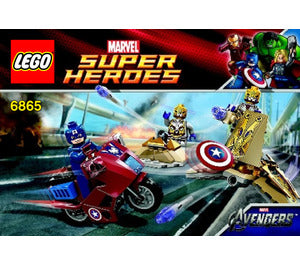 6865-Captain America's Avenging Cycle - INSTRUCTIONS ONLY Instructions LEGO®