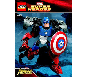 4597-Captain America - INSTRUCTIONS ONLY Instructions LEGO®