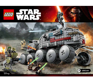 75151-Clone Turbo Tank - INSTRUCTIONS ONLY Instructions LEGO®