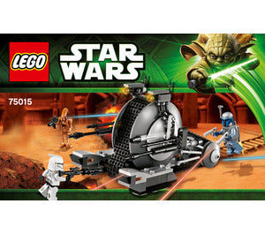 75015-Corporate Alliance Tank Droid - INSTRUCTIONS ONLY Instructions LEGO®