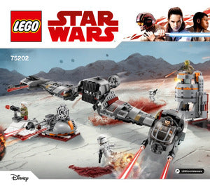75202-Defense of Crait - INSTRUCTIONS ONLY Instructions LEGO®