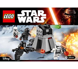 75132-First Order Battle Pack - INSTRUCTIONS ONLY Instructions LEGO®