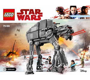 75189-First Order Heavy Assault Walker - INSTRUCTIONS ONLY Instructions LEGO®